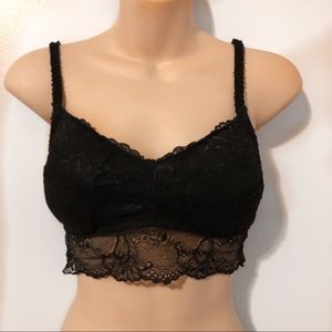 Maurices - black lace bralette